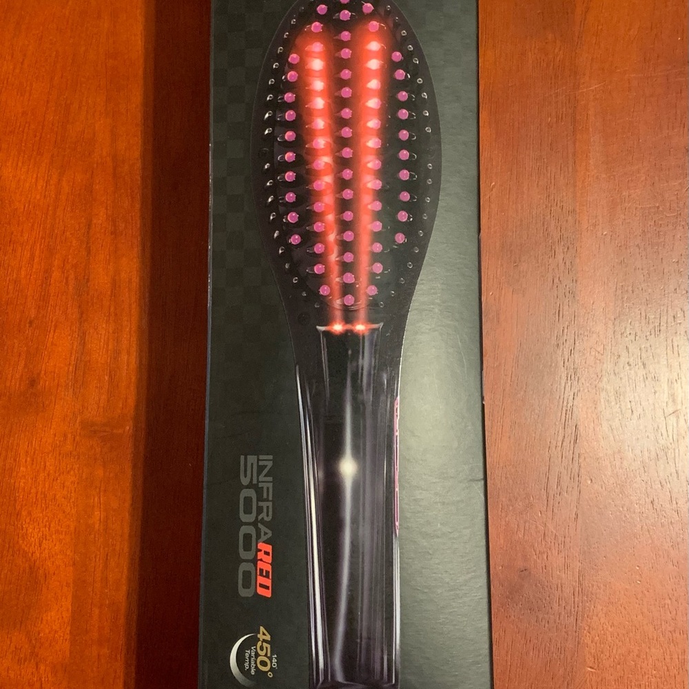New in box straightening brush
